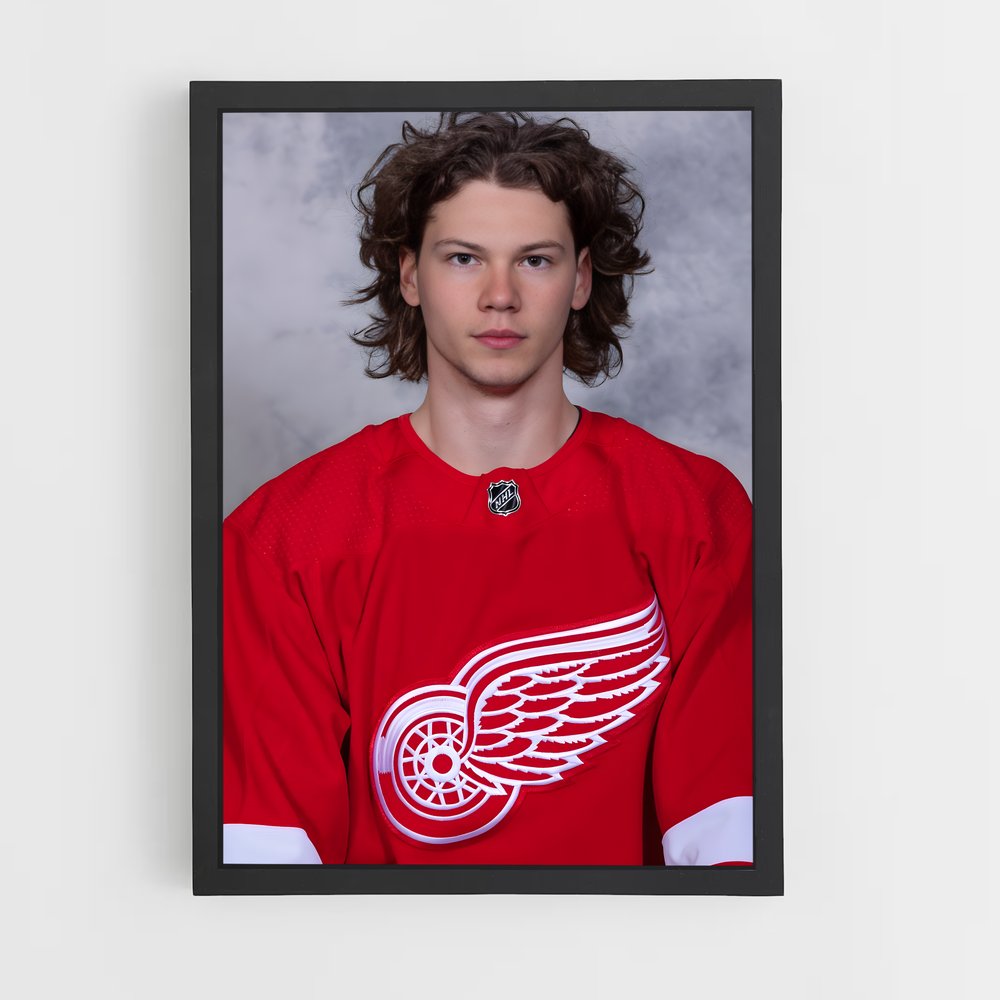 Poster La Force en Rouge – affiche Hockey sur glace (vue 2)